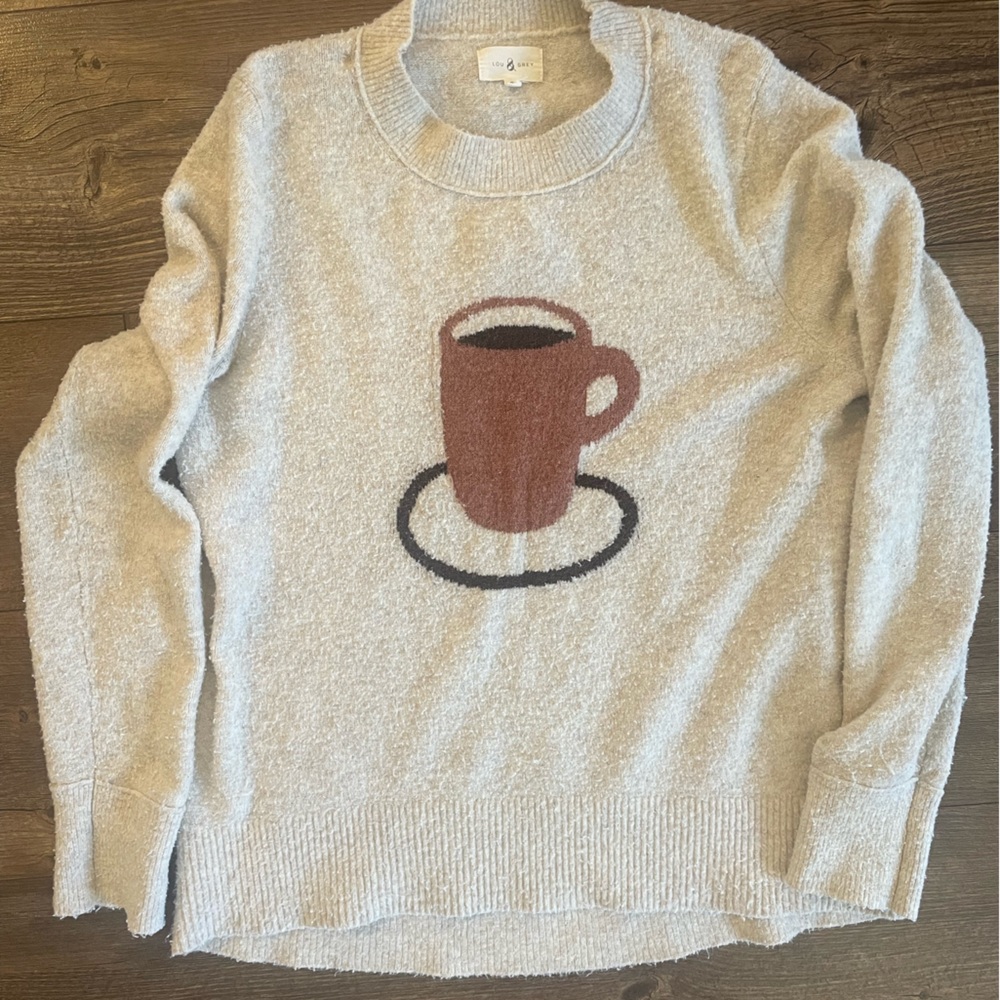 Lou & Grey Coffee Sweater